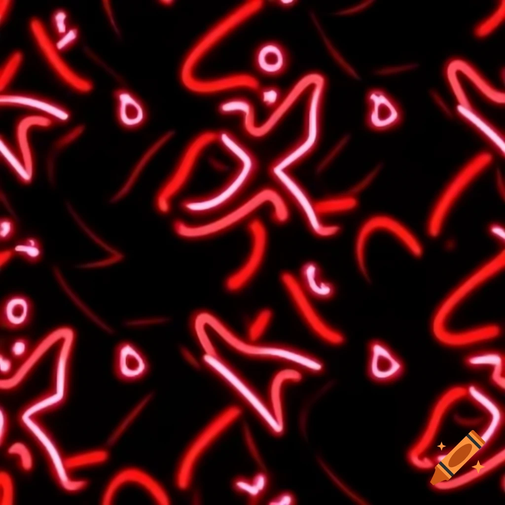 Wallpaper featuring the word 'Rebank' in black and neon red colors