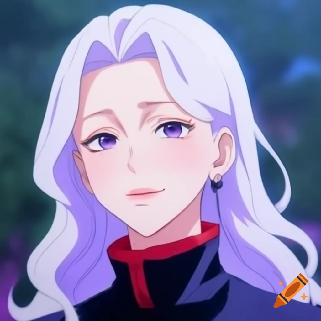 Heroine character from Jujutsu Kaisen with lavender hair as a high-grade sorcerer
