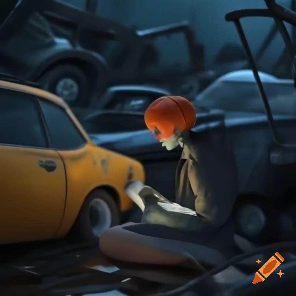 Robin Hamilton Maule character with orange hair and glasses, appearing in various forms