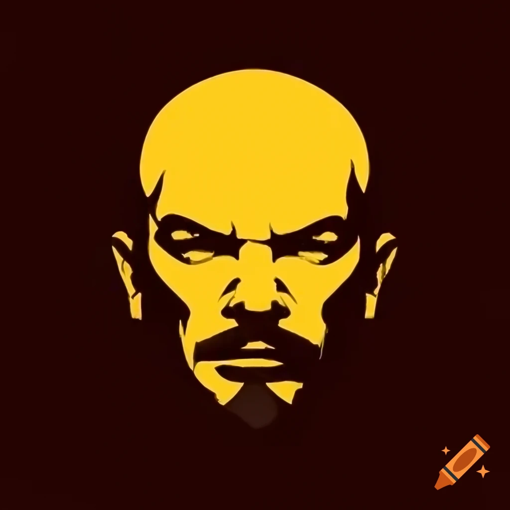 Constructivist avant-garde art featuring Lenin