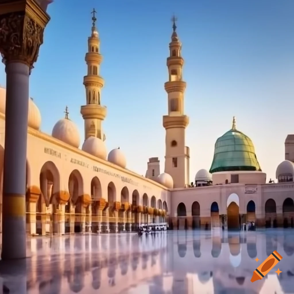 Architectural masterpiece of Masjid Nabawi