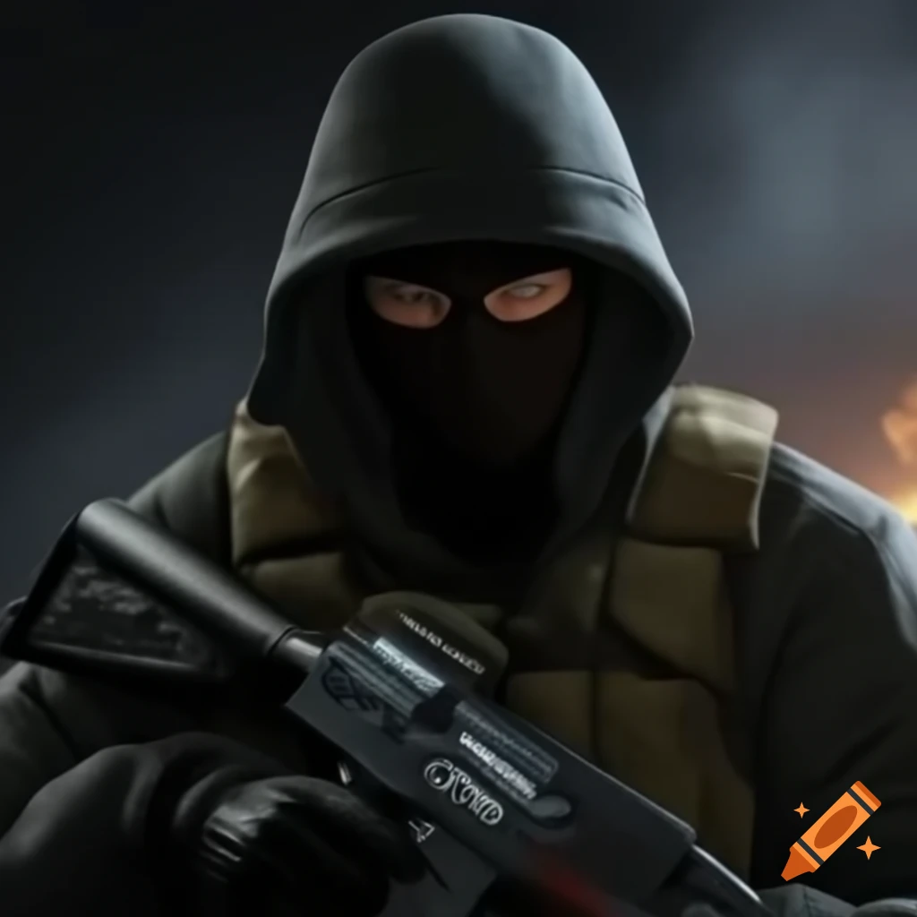 Profile picture featuring character from Counter Strike 2 holding AK-47