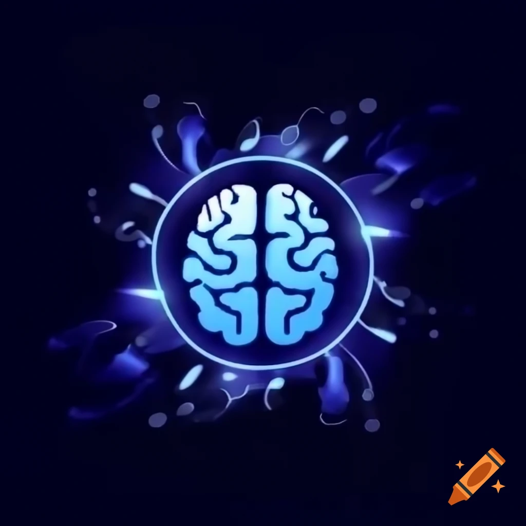 Logo design featuring a brain with the title 'Descubra isso' for YouTube channel