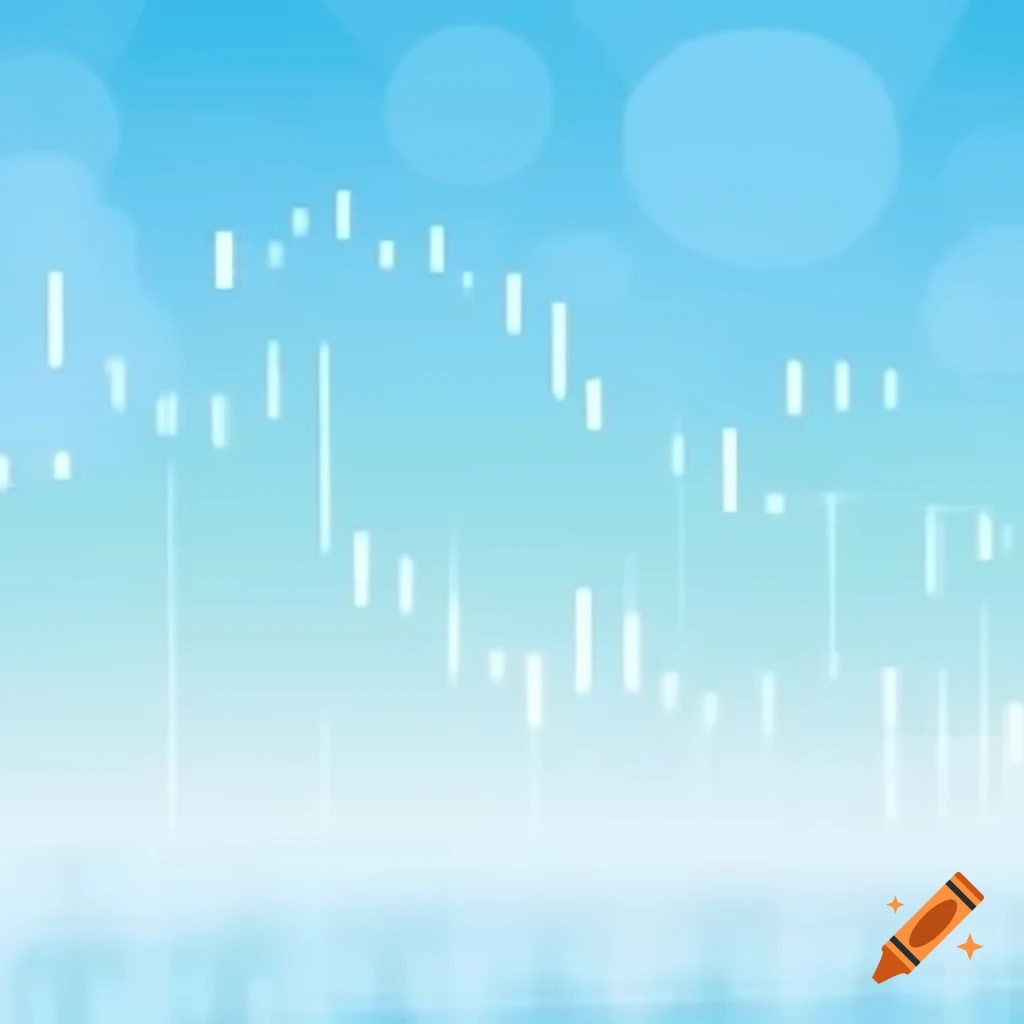 Clean modern background for graph app in white and light blue