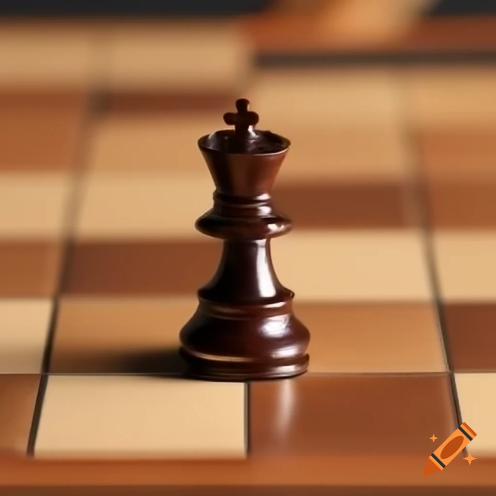 Football player in a chess-themed environment