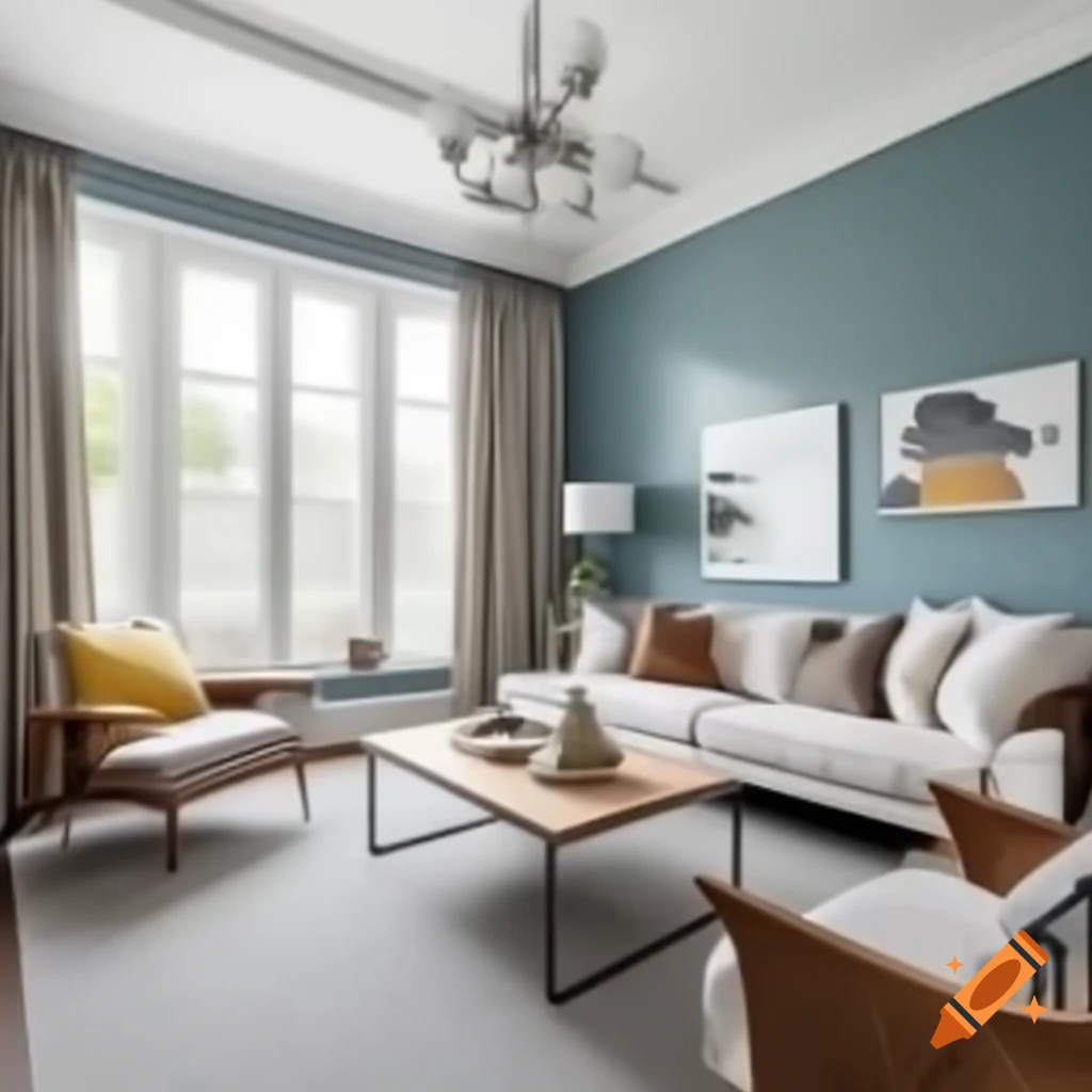 Living room wall color ideas that complement grey flooring
