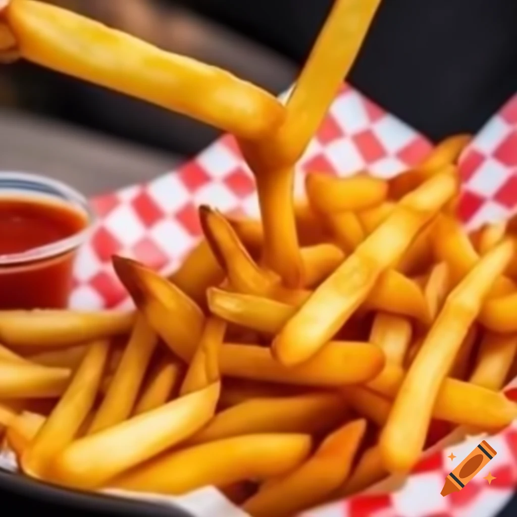 French fries with fry sauce dip