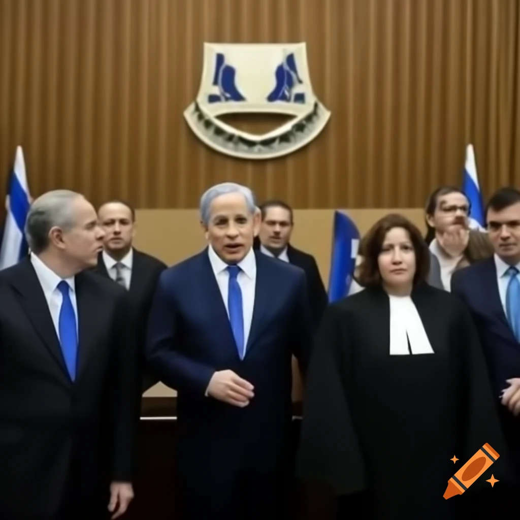 Netanyahu at Nuremberg tribunal