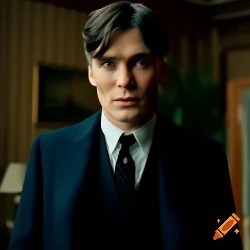 Cillian murphy portraying jonathan crane character on craiyon