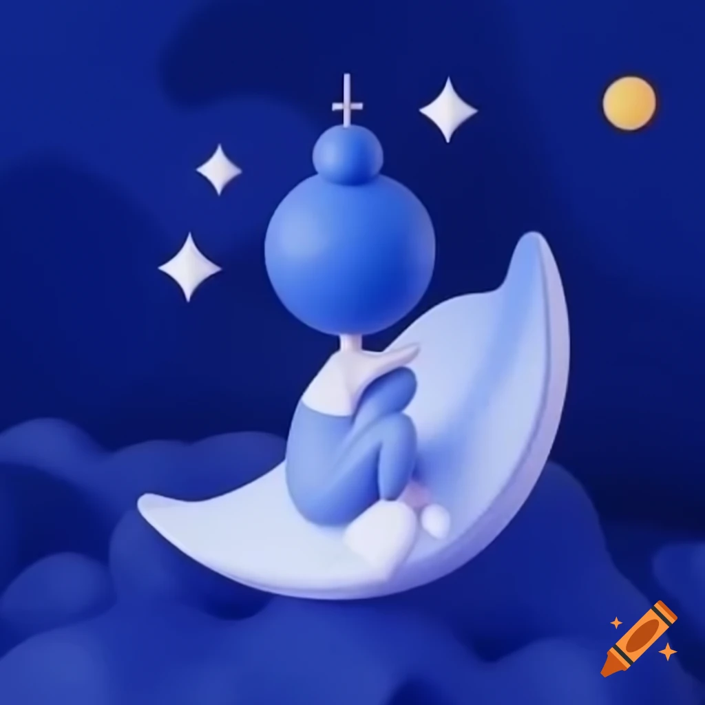 Unclear depiction of a 'moonster'