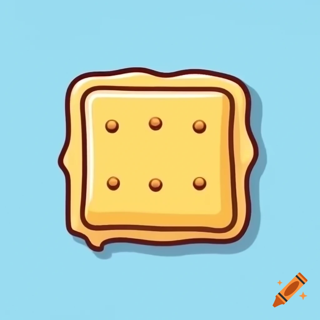 Ambiguous description: a small cracker or snack