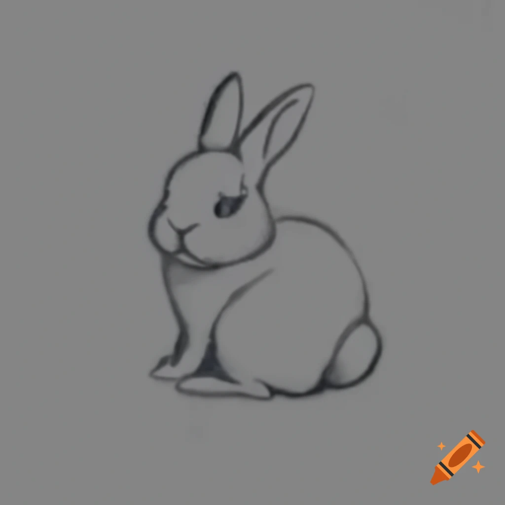 Mythical rabbit monster character