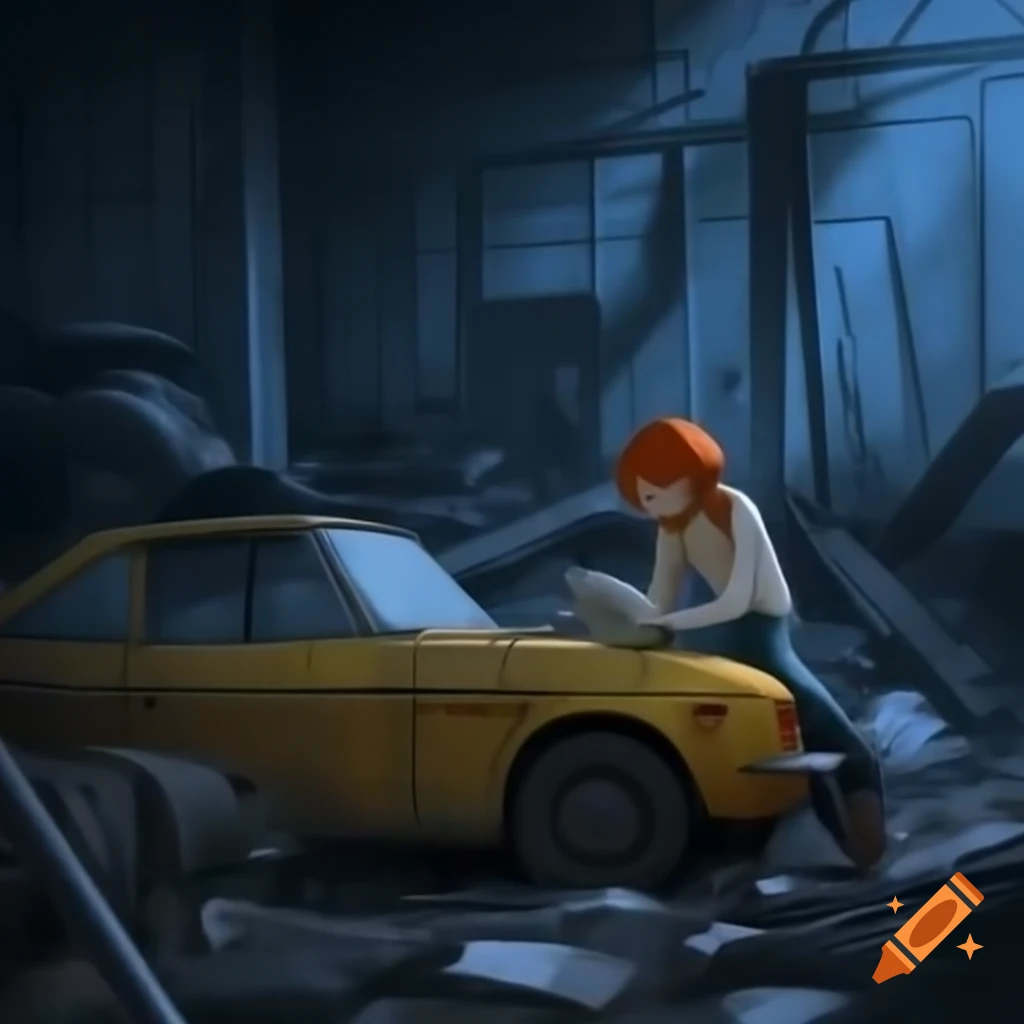 Robin Hamilton Maule character with orange hair and glasses, appearing in various forms