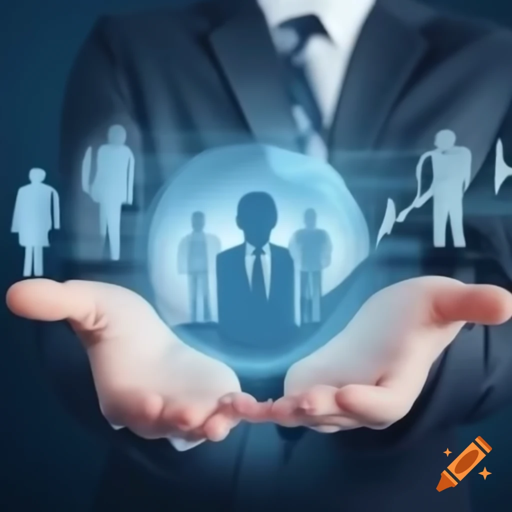 Concept of financial success and career milestones visualized