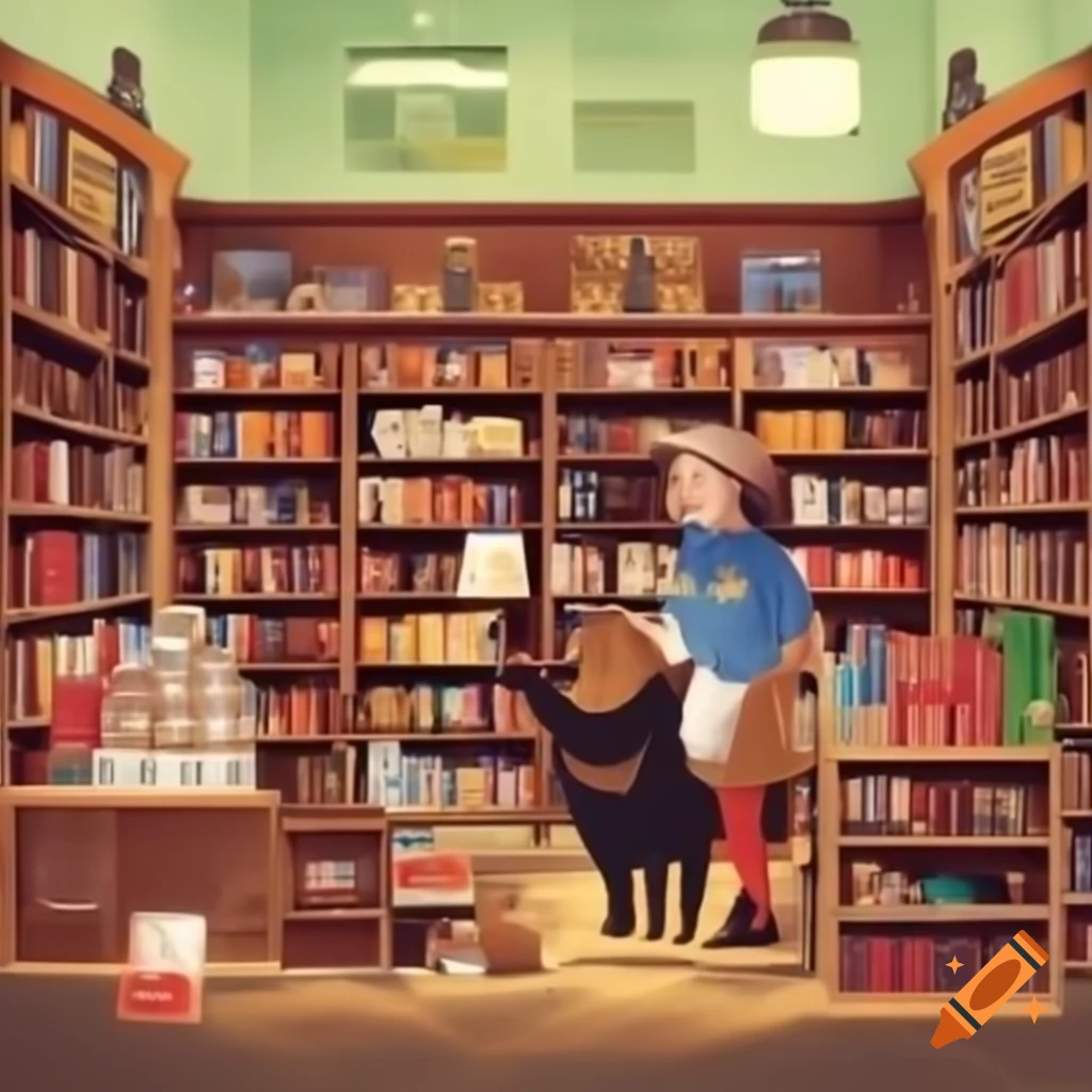 Unique bookstore combining bakery and pet rescue