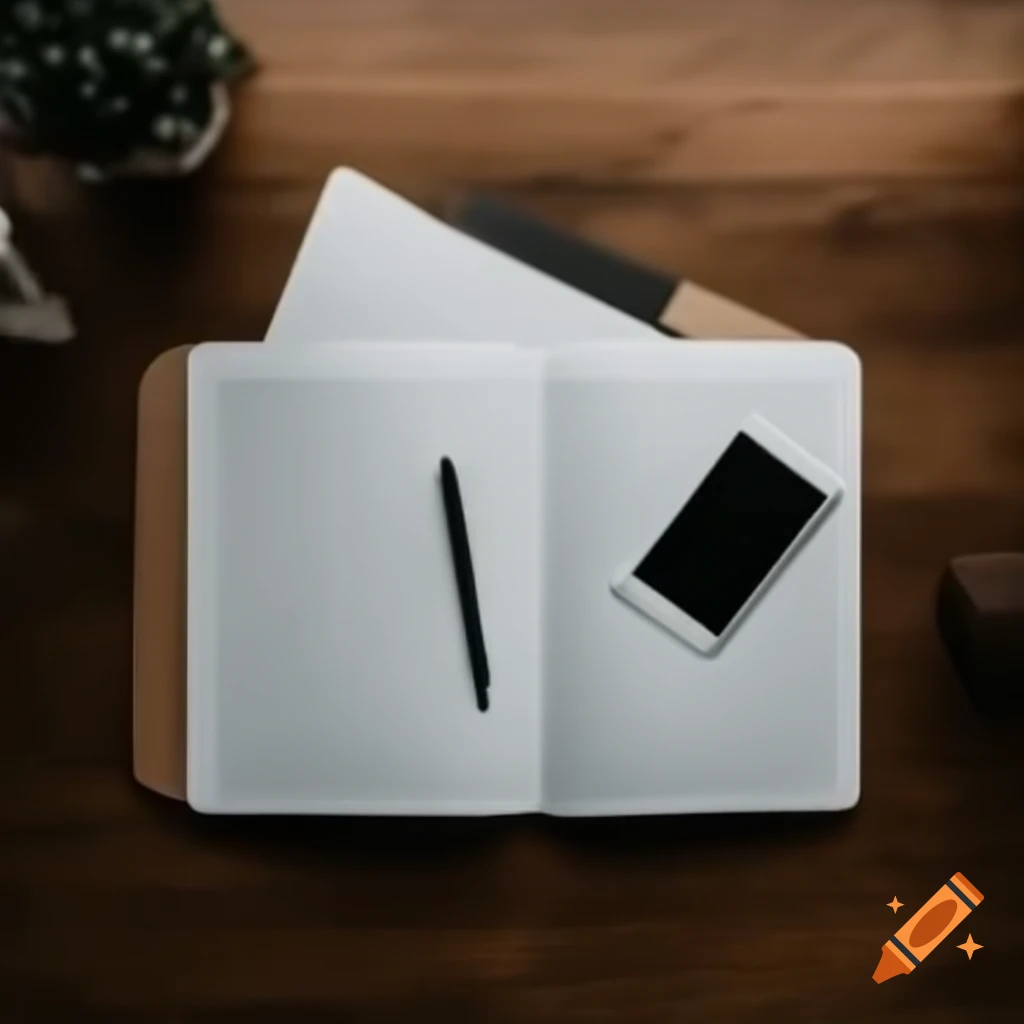 Top secret folder resting on wooden table