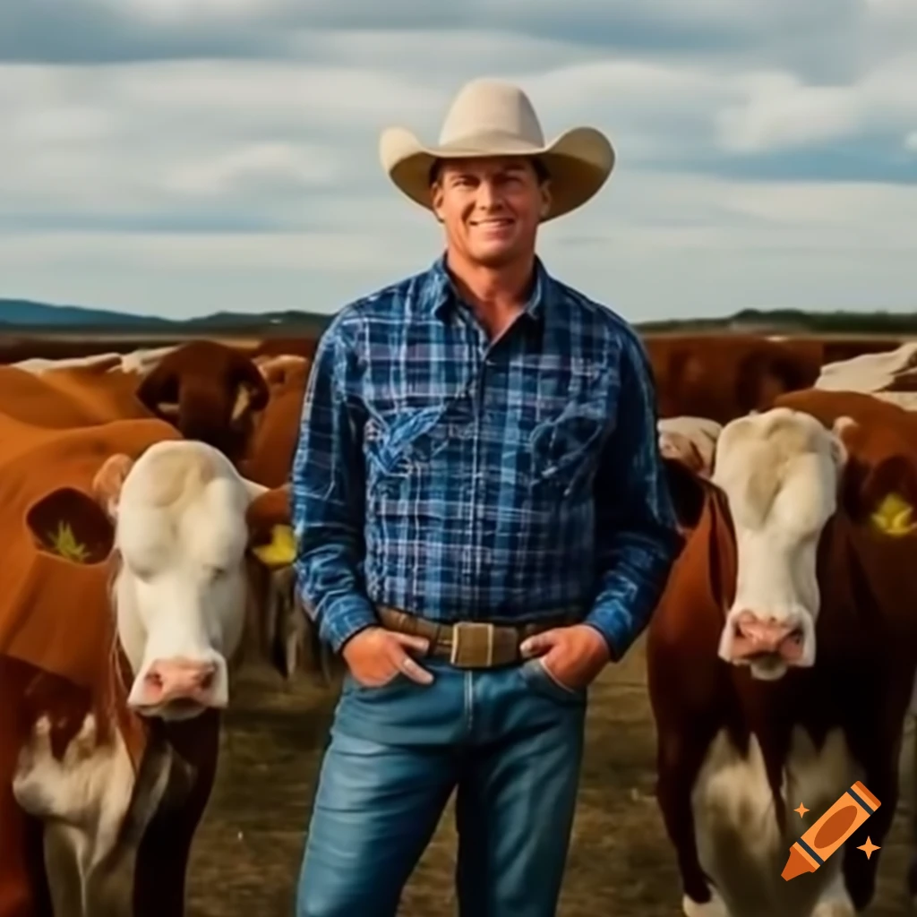 Cattle ranch owned by Christian McCaffrey, showcasing livestock and ranching landscape
