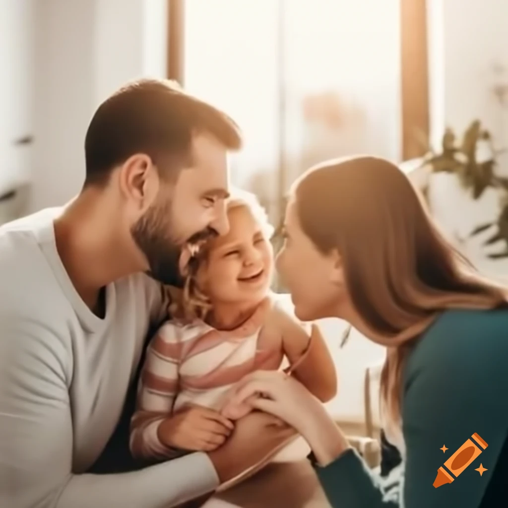 Happy family or smiling healthcare professional