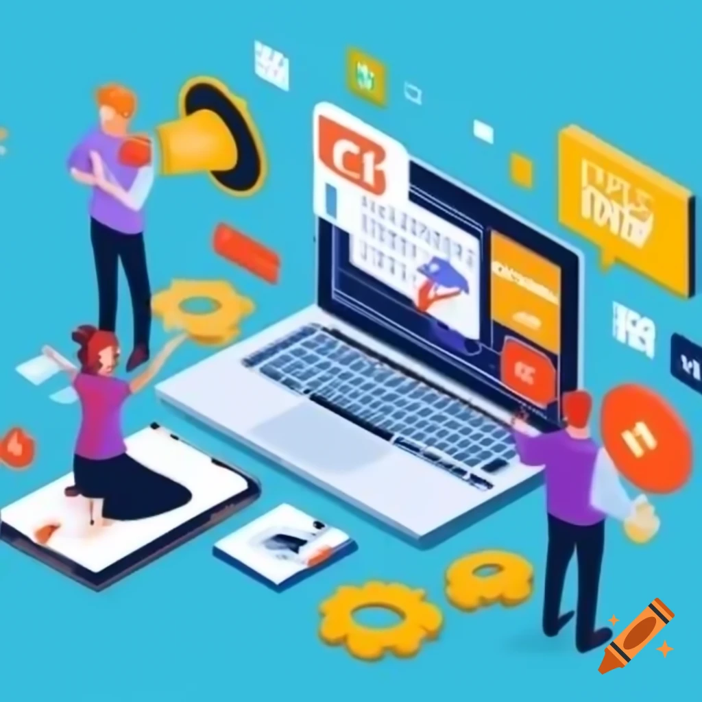 Data analytics professional working on data visualization in modern