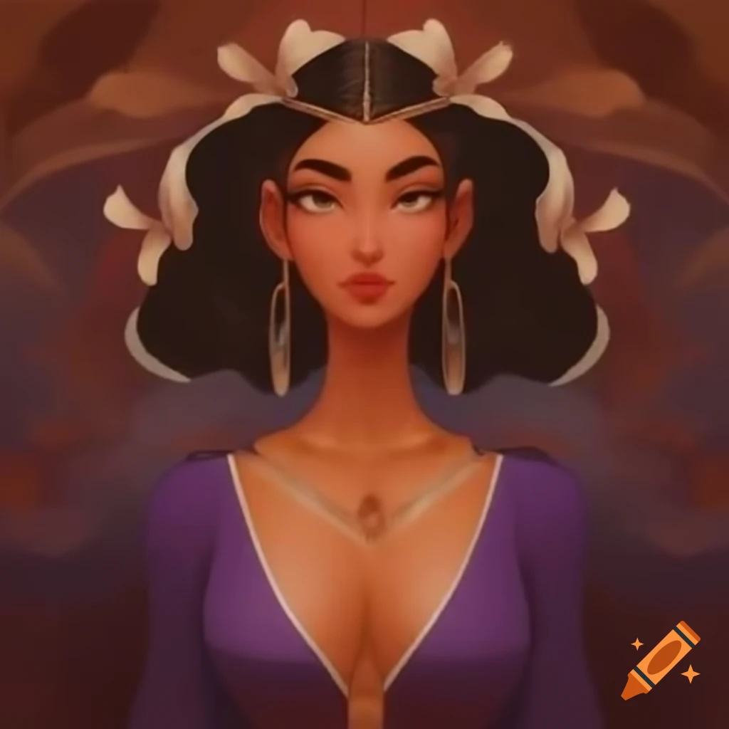 Woman standing portrait
