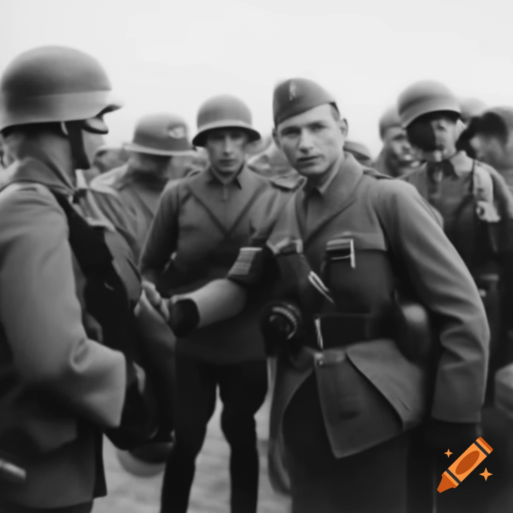 Hungarian soldiers in historical attire