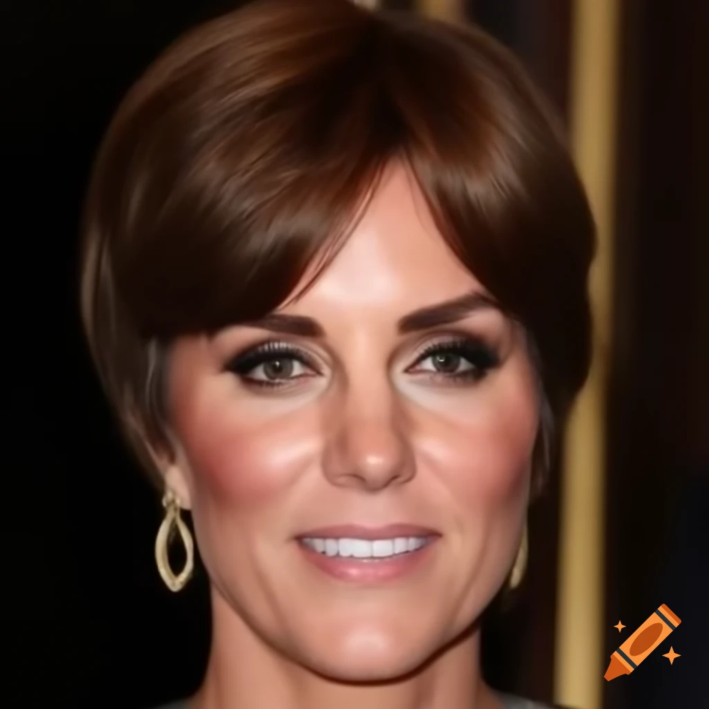 Catherine Middleton showcases chic pixie cut with textured top and shaved sides