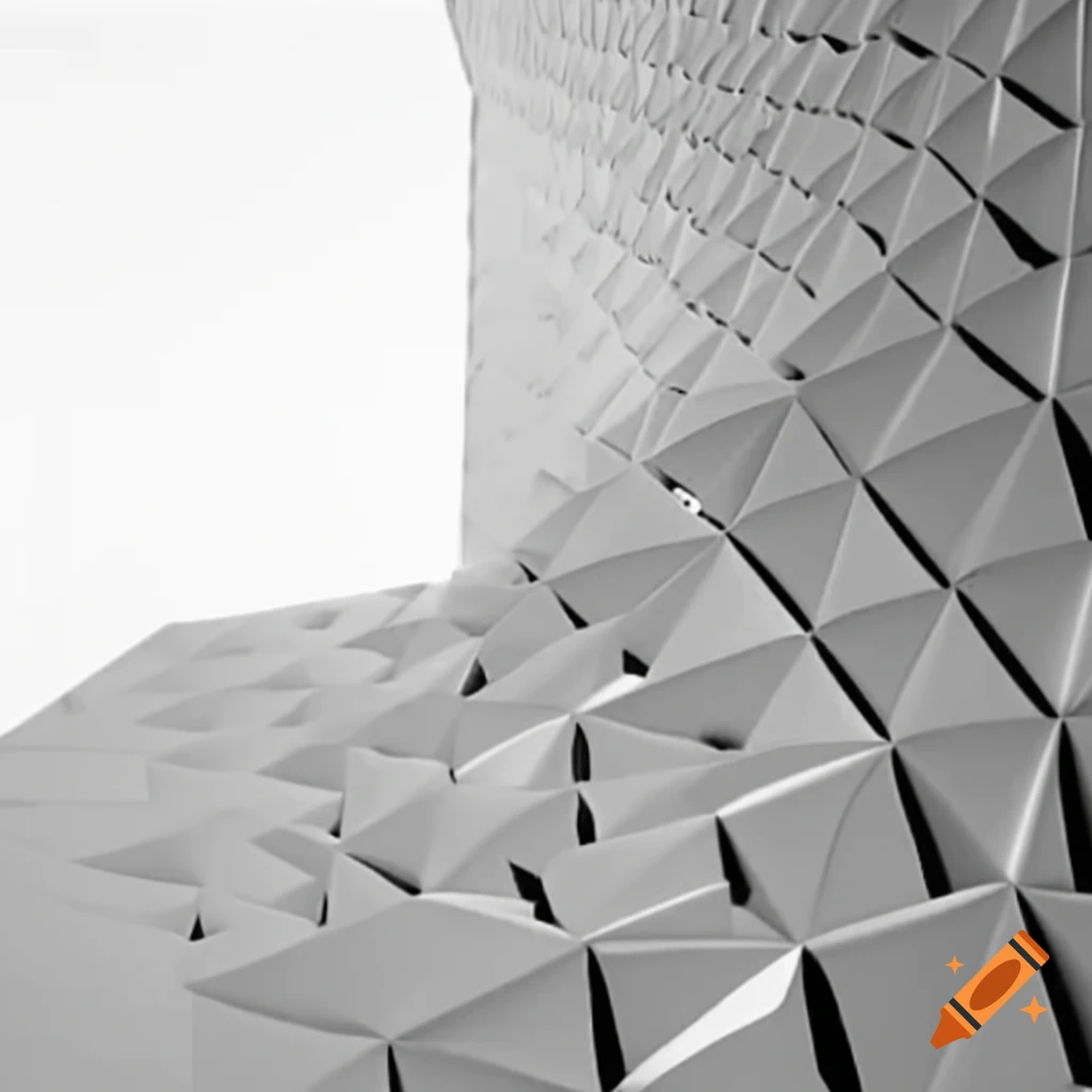 Elegant geometric abstract design with metallic gold and silver lines