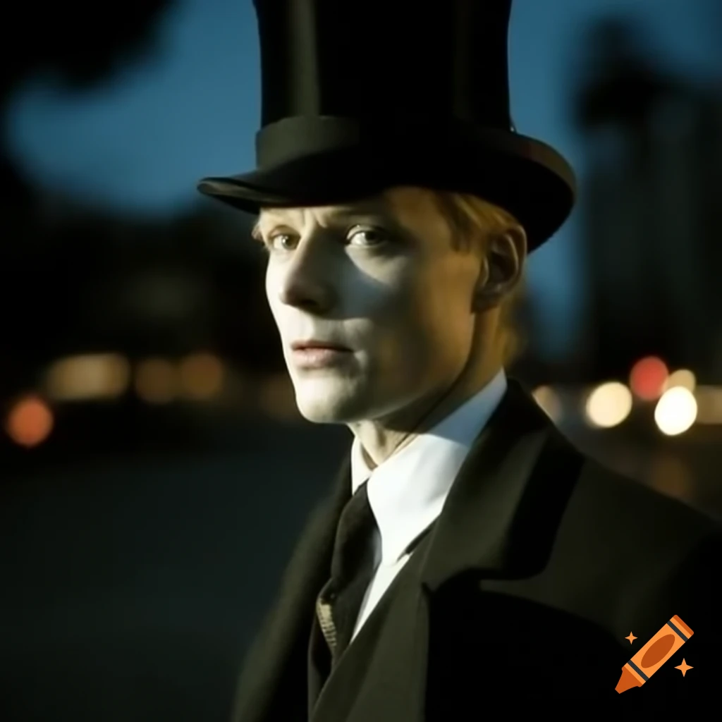 Young Norwegian man in San Francisco at night
