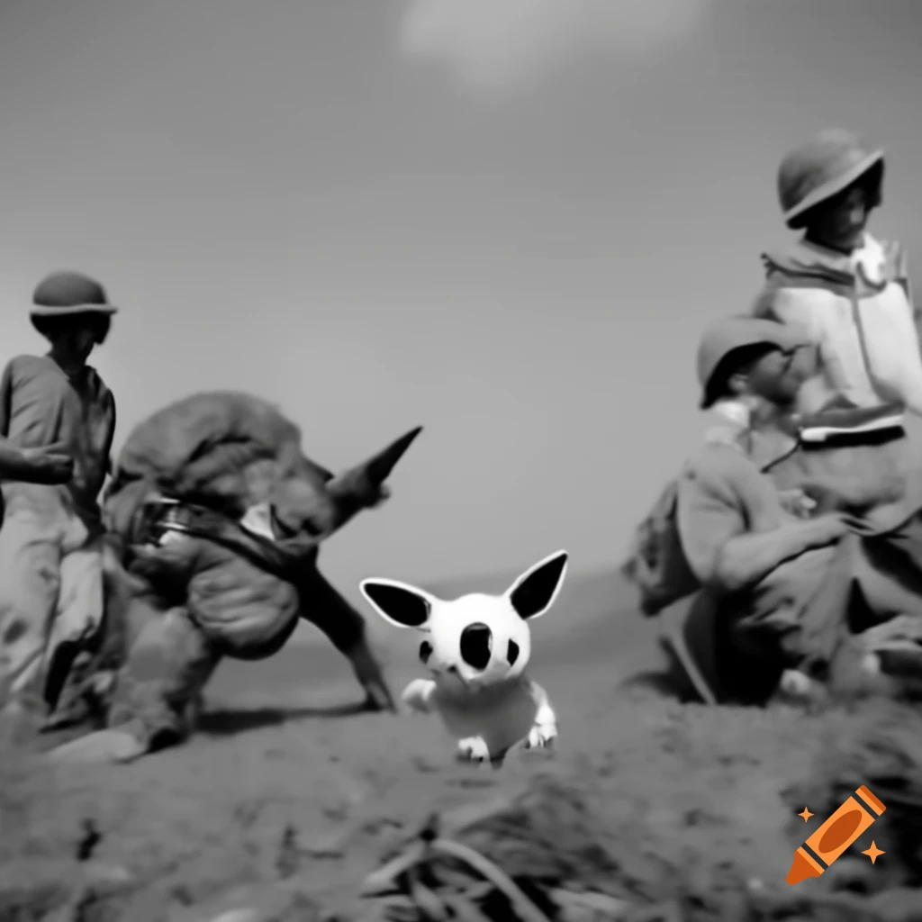 Pokémon depicted in Vietnam War 1960s photo