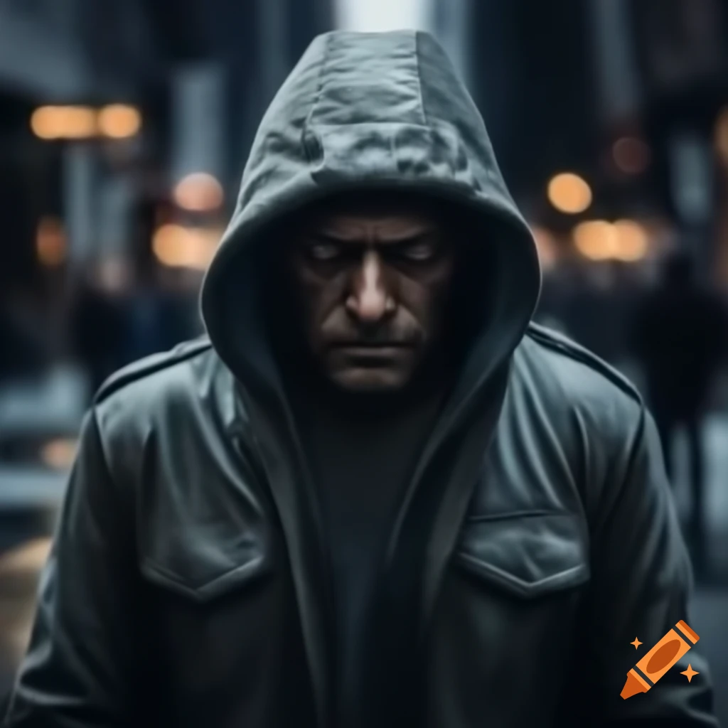 Man walking on the streets