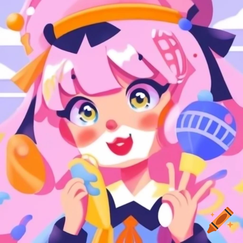 Anime style artwork focused on ASMR themes