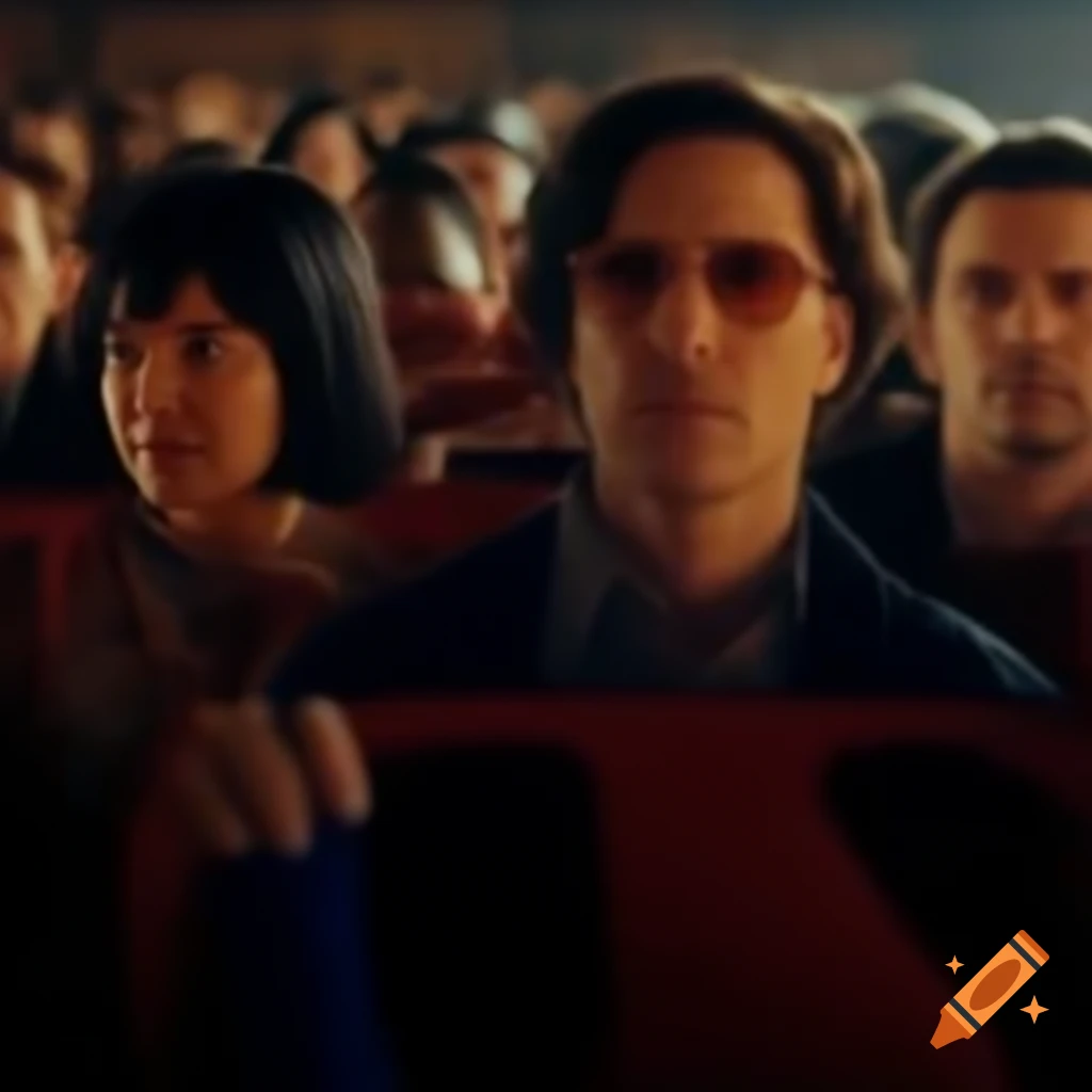 Movie credits display