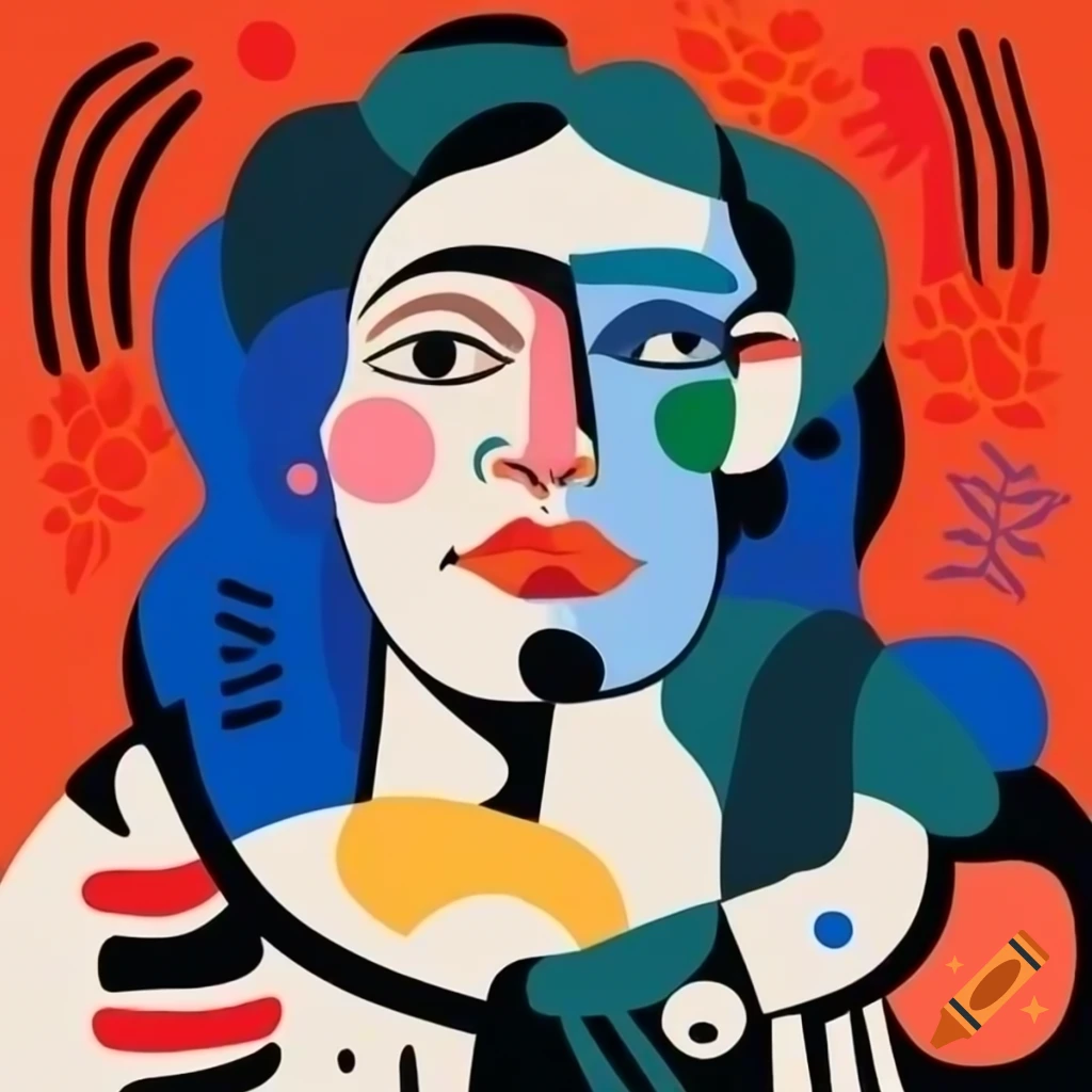 Marimekko-inspired reinterpretation of Picasso's Guernica