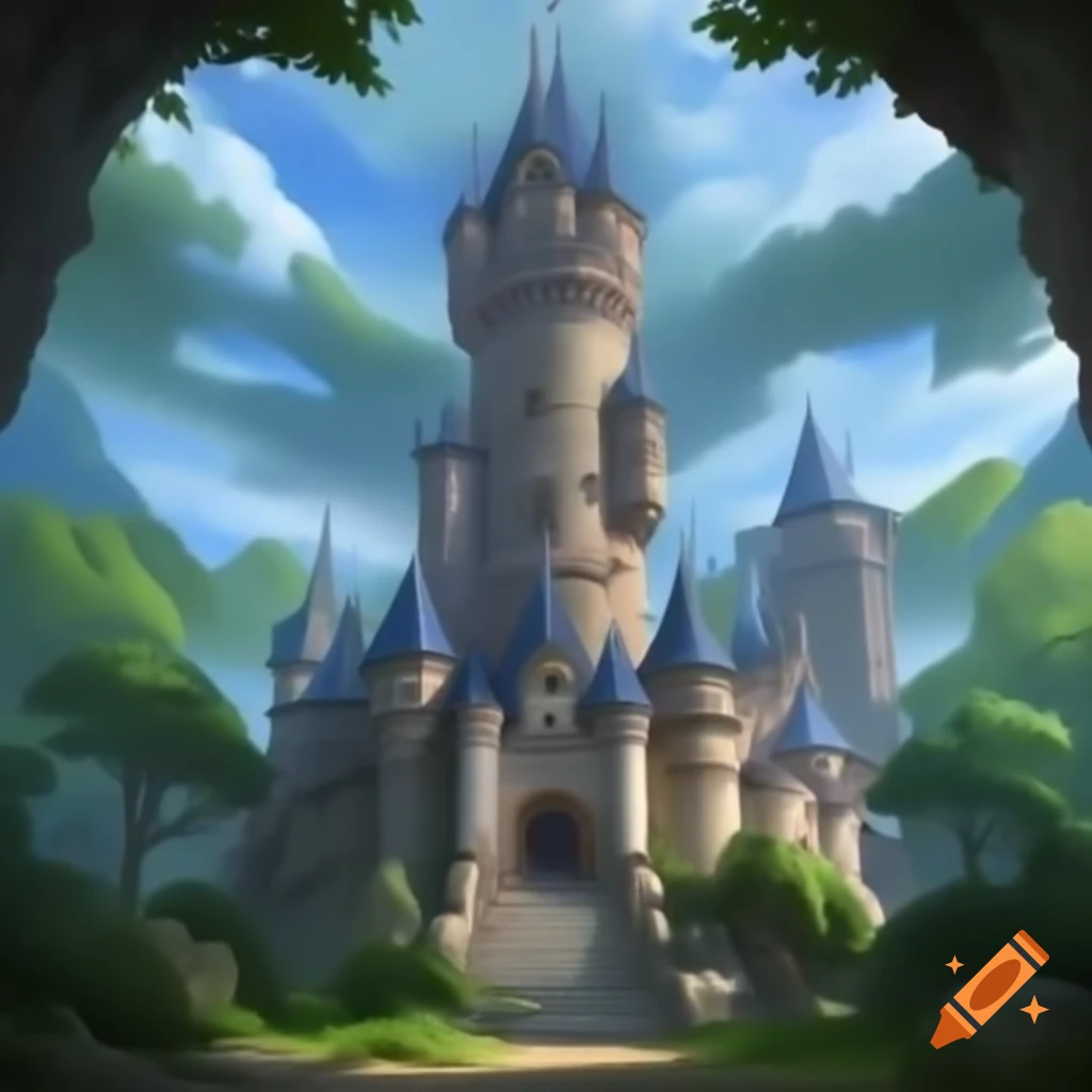 Tall castle tower
