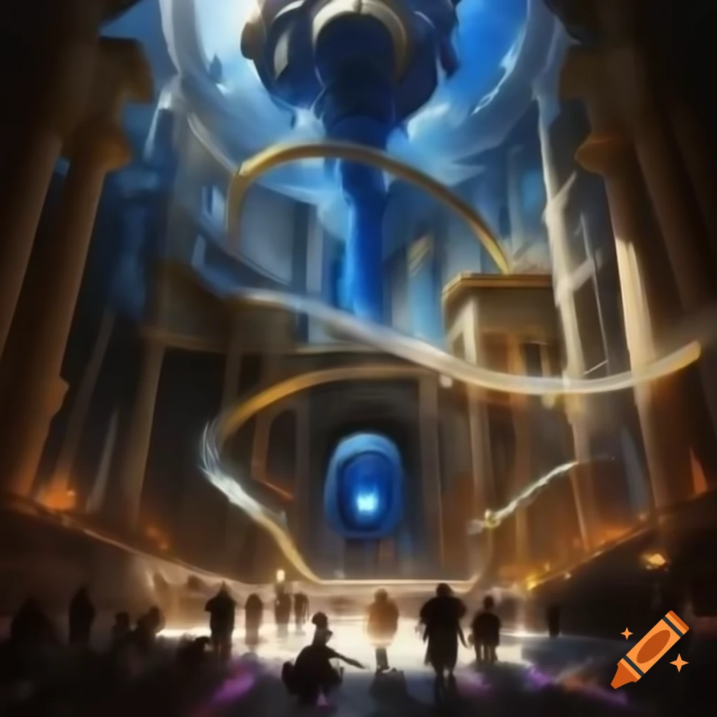 Dynamic oil painting of a pivotal historical moment reimagined