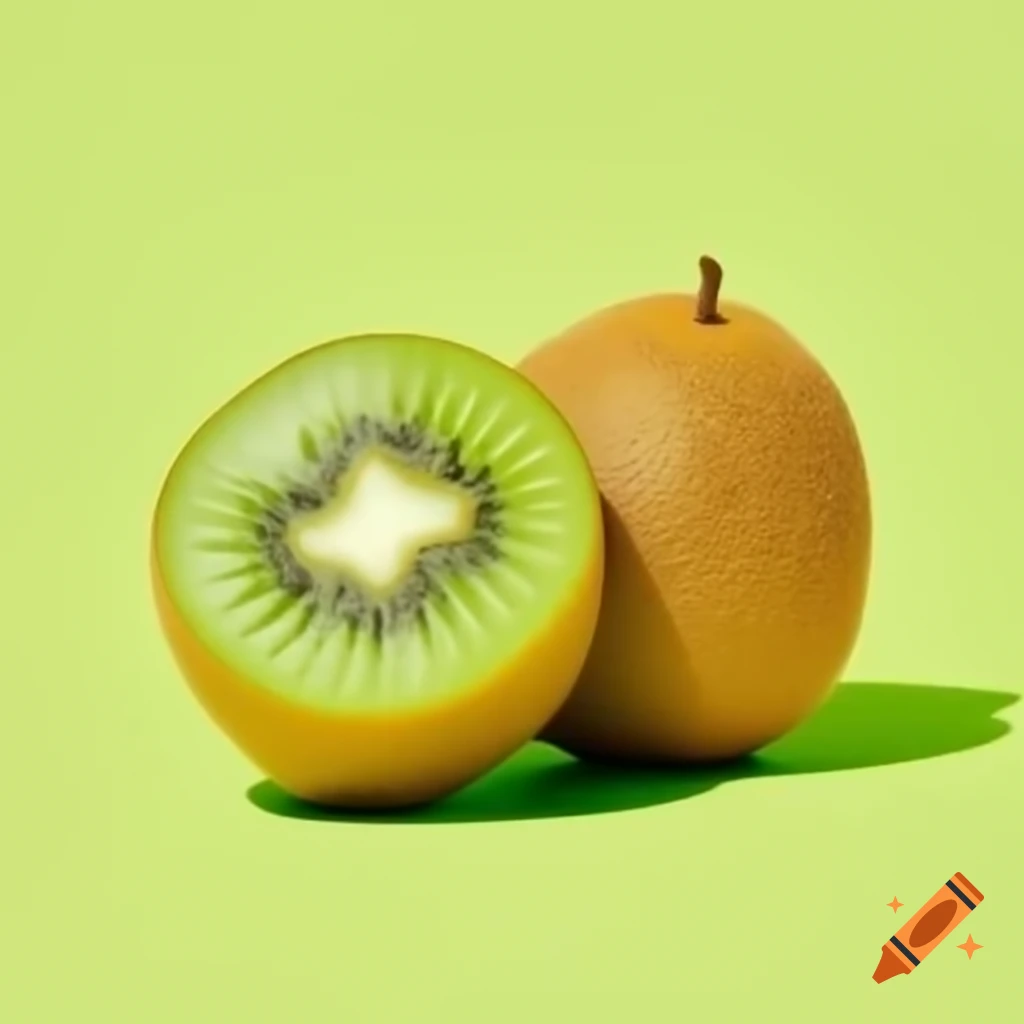 Kiwi and guava fruit arrangement