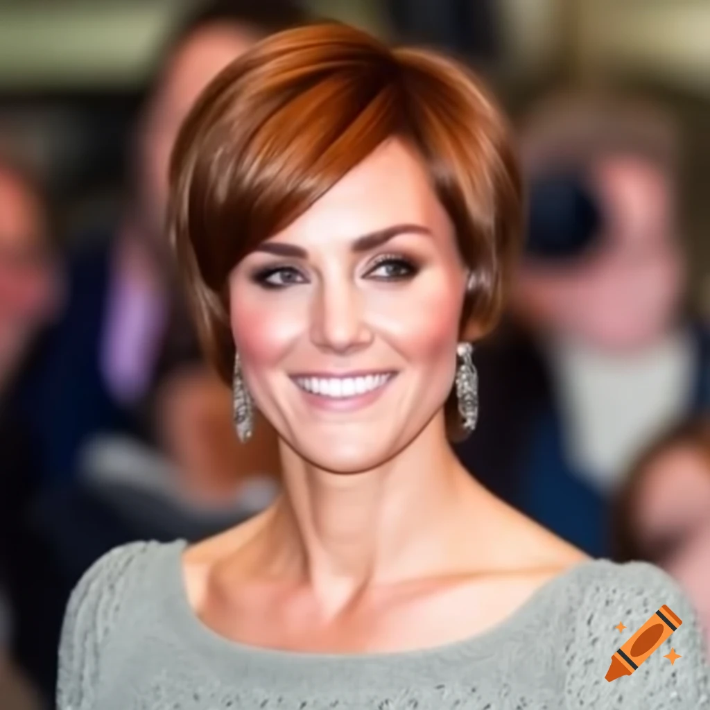 Catherine Middleton showcases chic pixie cut with textured top and shaved sides