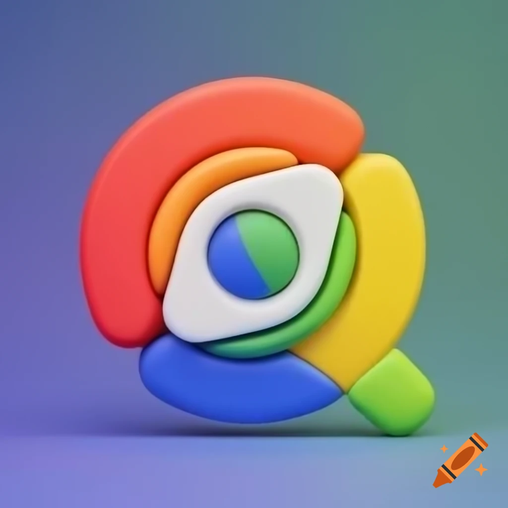 Colorful logo for quiz lenz featuring a vibrant magnifying glass on