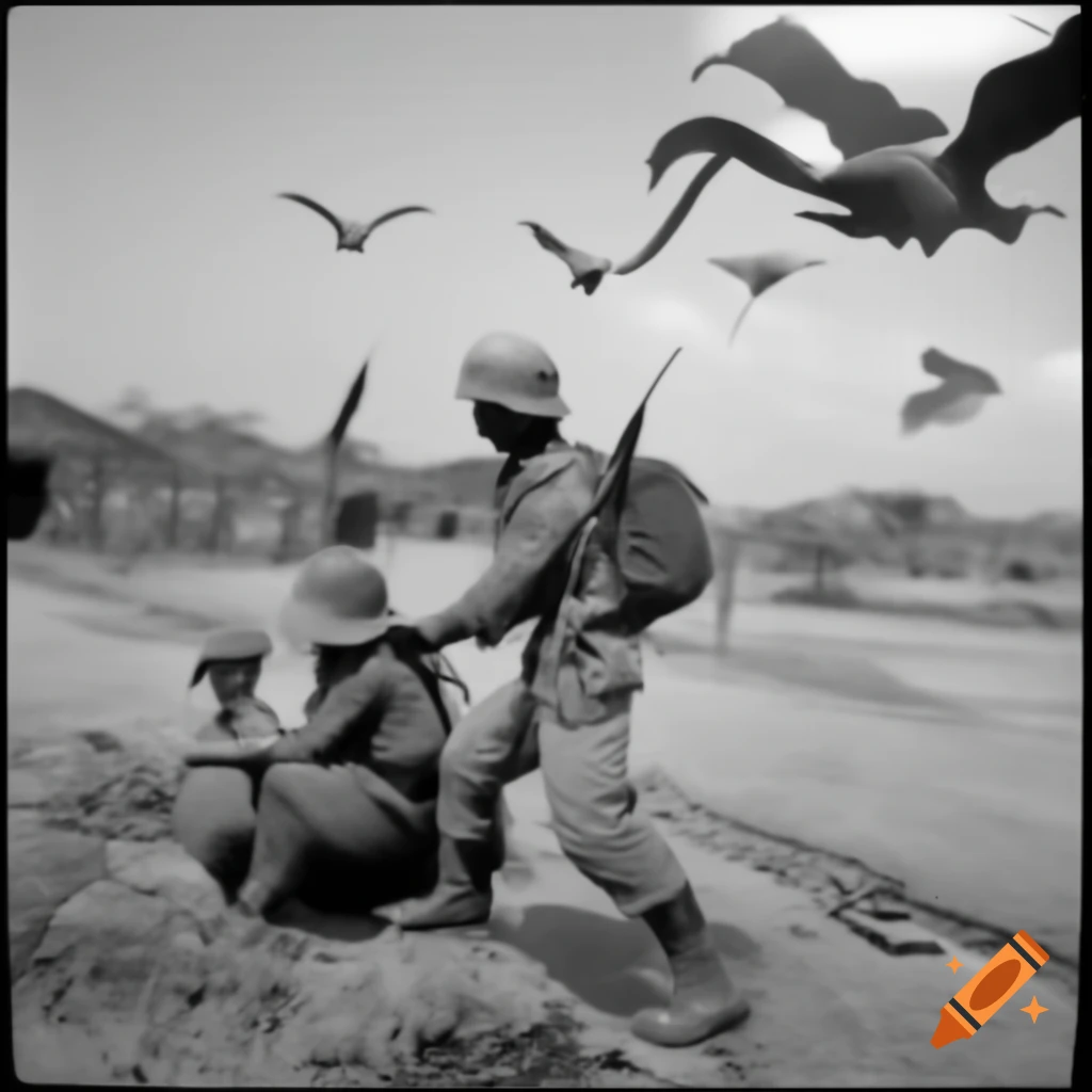 Pokémon depicted in Vietnam War 1960s photo