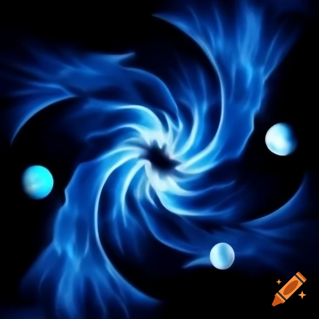Surrealistic optical illusion art with cosmic sky and butterfly