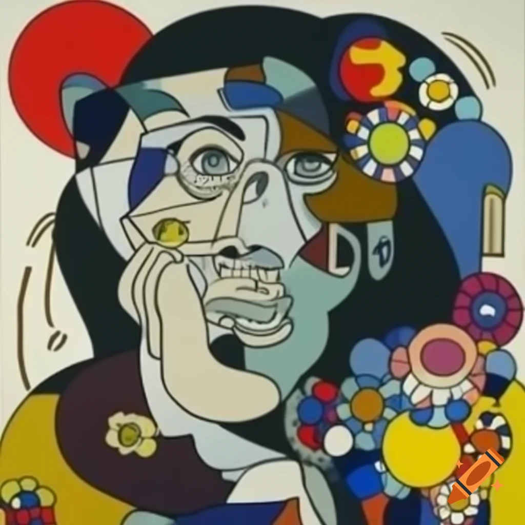 Reimagined Guernica by Takashi Murakami with a modern twist