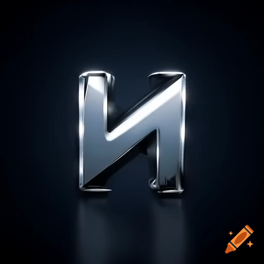 Shiny metallic symbol of Xenon 'Xe' on dark background
