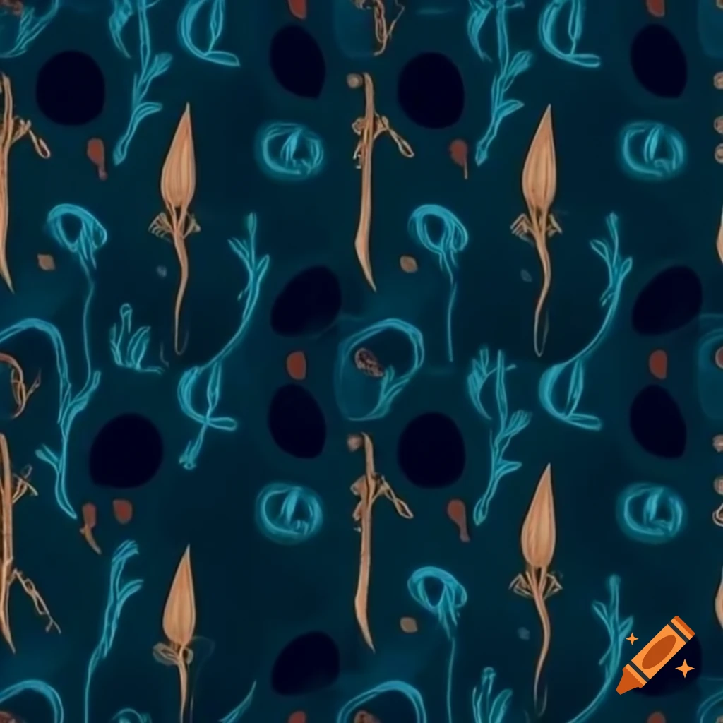 Painting of sea in dark colors