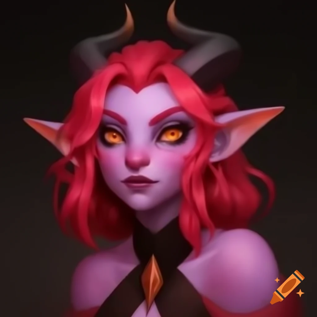 Hyper realistic halfling arcane trickster rogue with red hair and dual