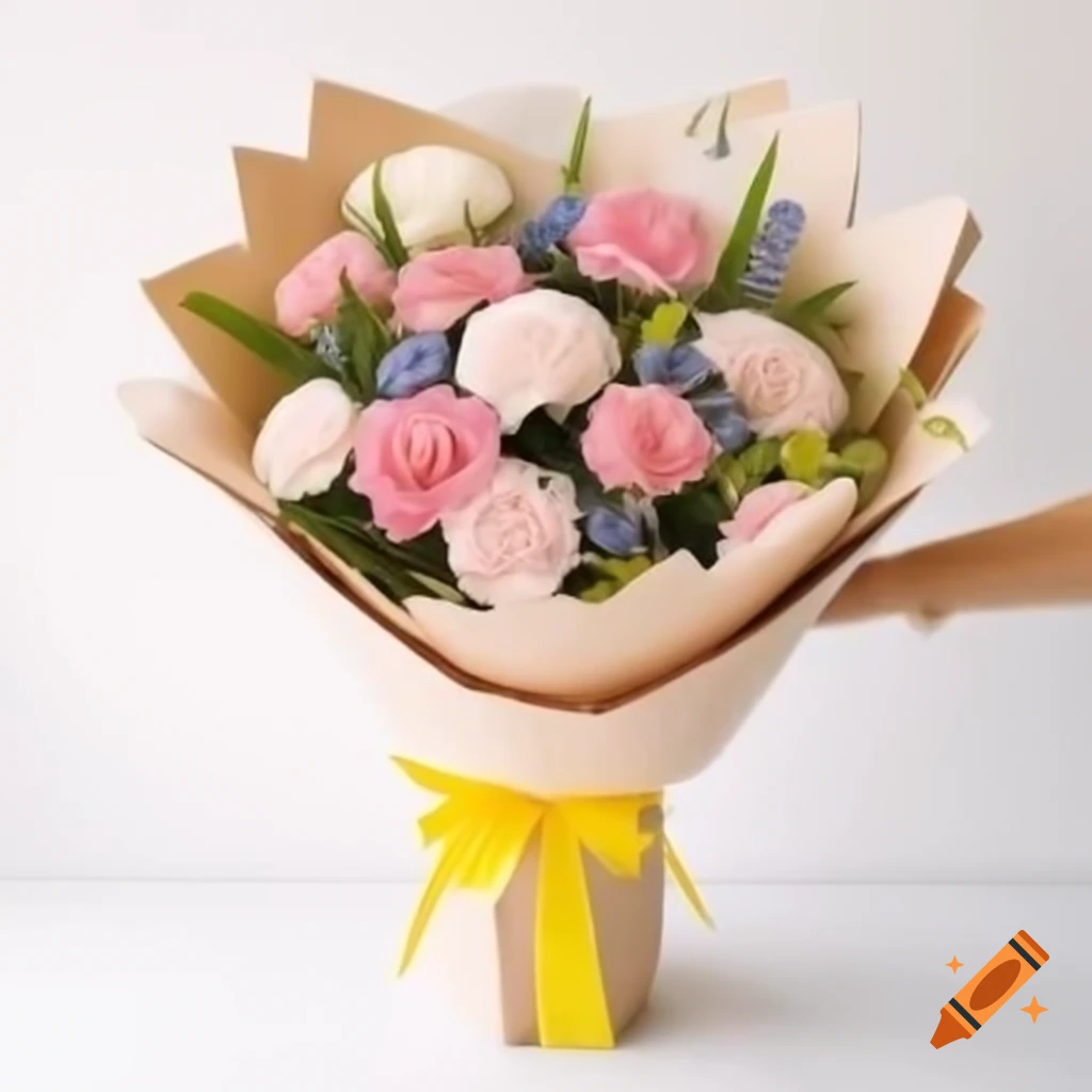 Colorful flower bouquet for birthday celebrations