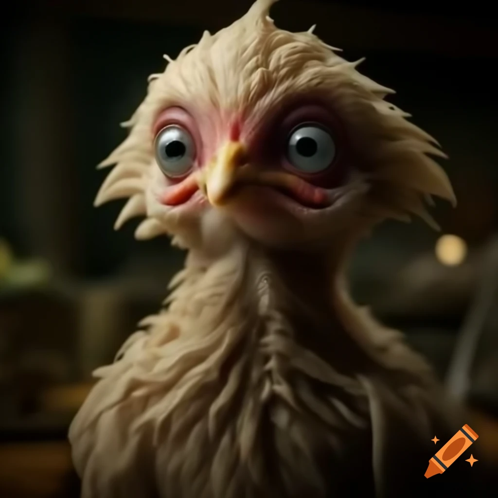 Fictional alien chicken character