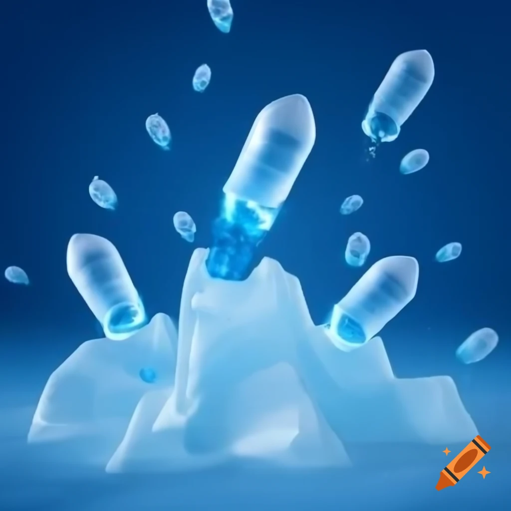 Icy magical bullet concept
