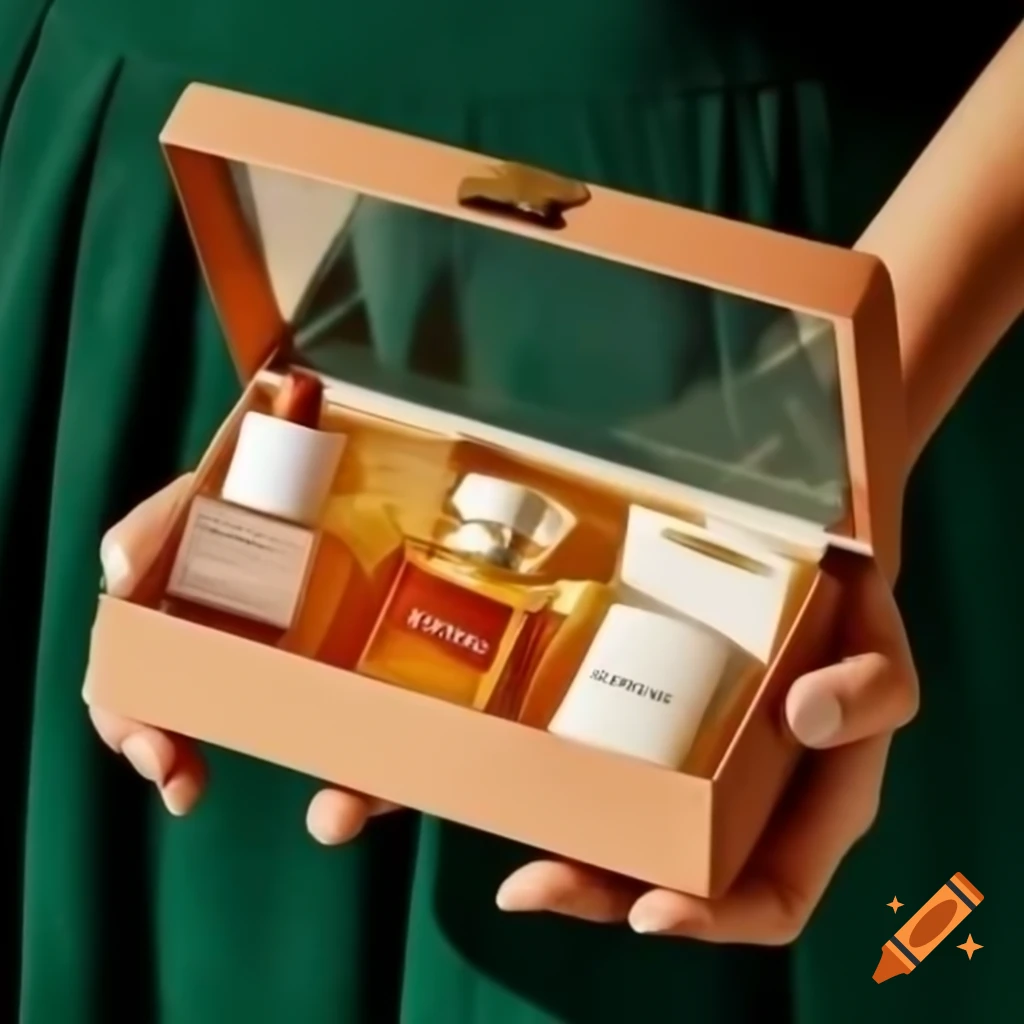 First aid box designed for fragrances