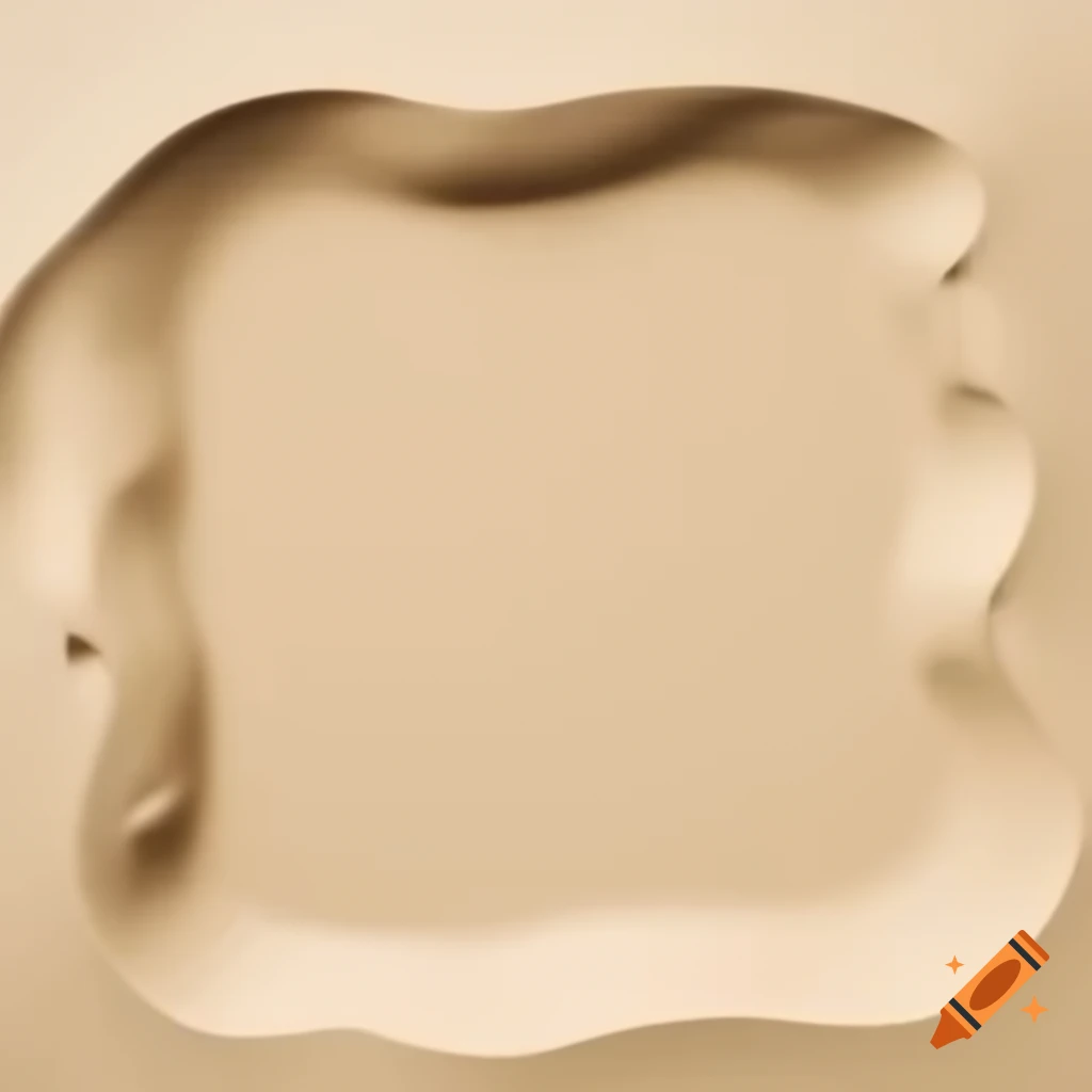 Square-shaped sand formation