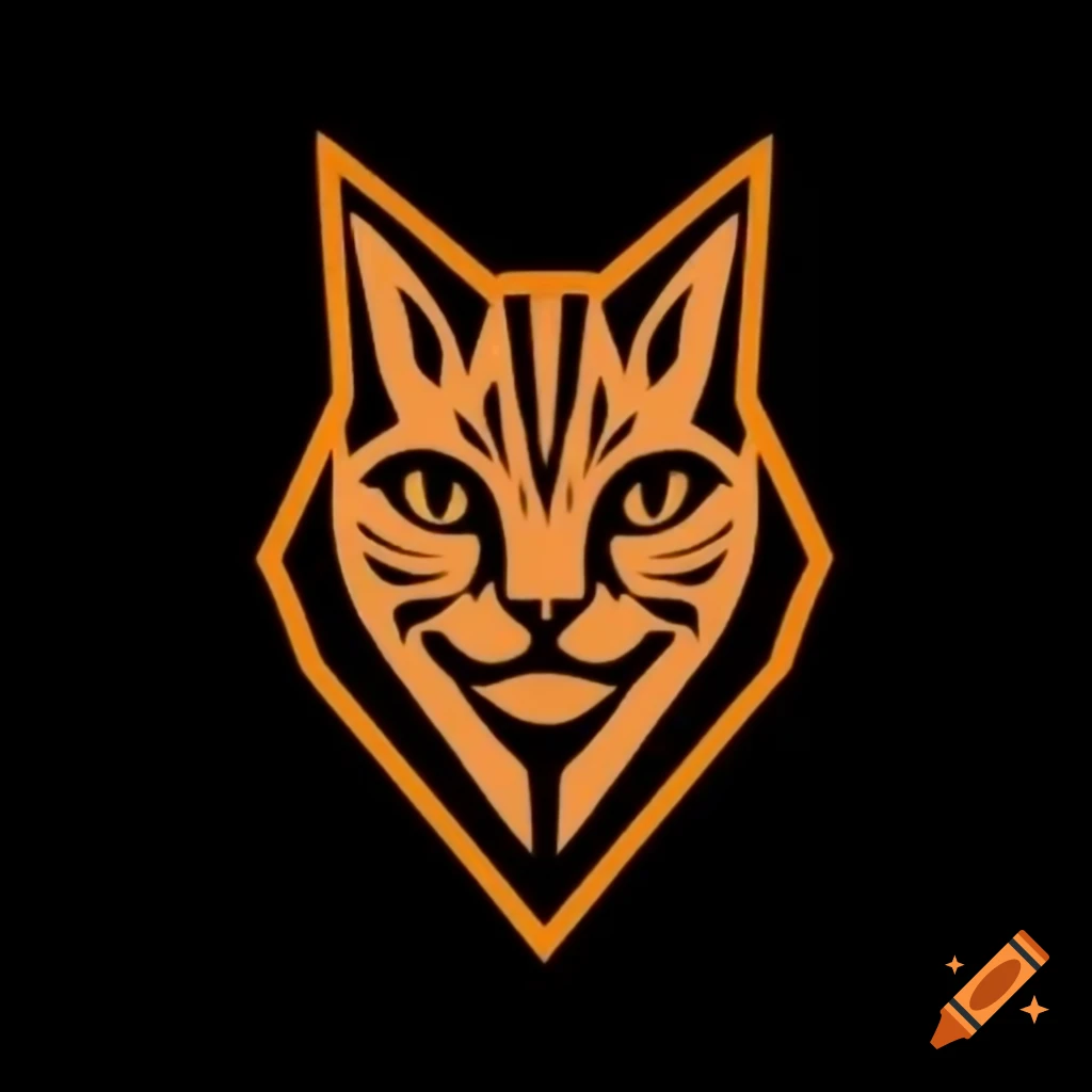 Jedi cat logo design